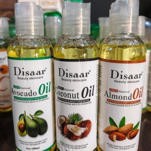 Disaar Beauty oil 
Avocado, Coconut, Almond Oil
