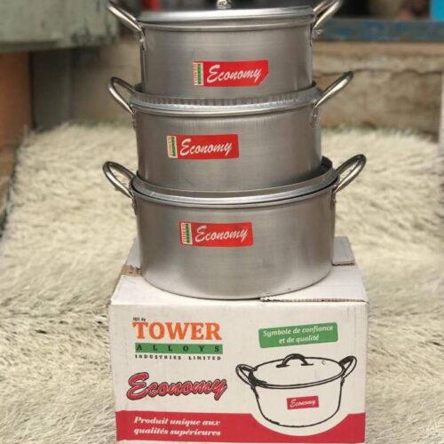 TOWER ECONOMY 3 SET
Size 20 22 24CM