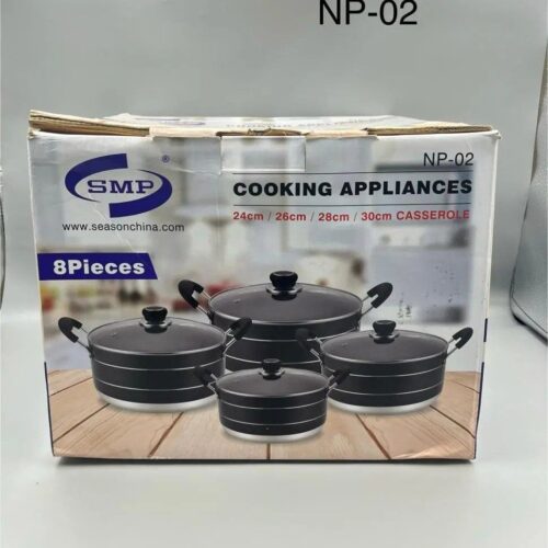 NP02 4big non stick pot set
