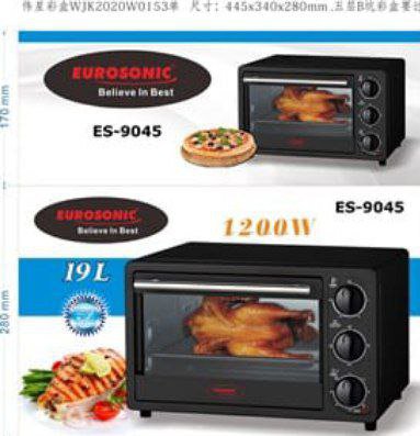 Euro 19L electric oven