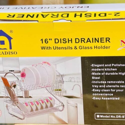 16" Stainless dish rack