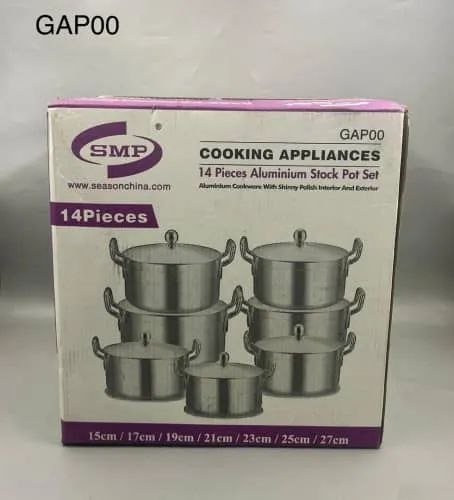 GAP00 7pcs pots