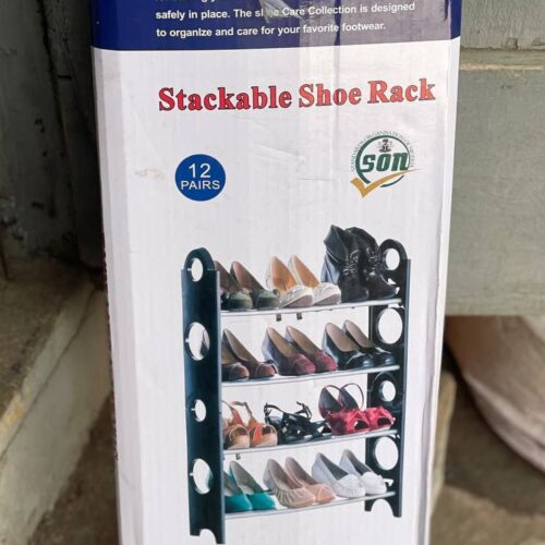 12pairs 4layer shoe rack