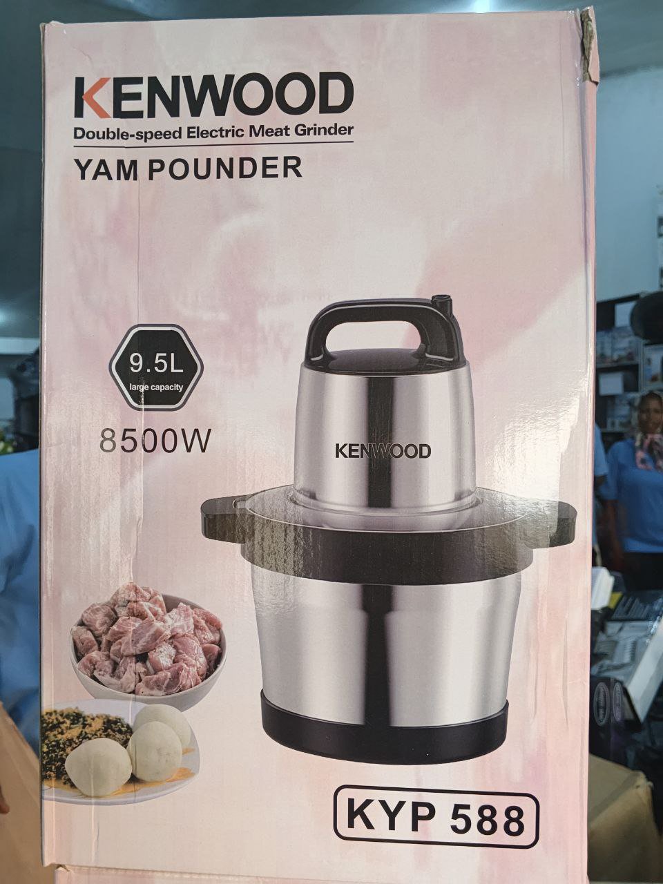 9.5L Kenwood yam pounder