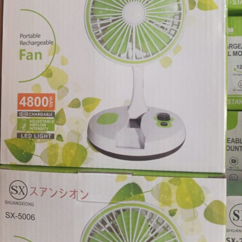 SX-5006 Rechargeable Fan