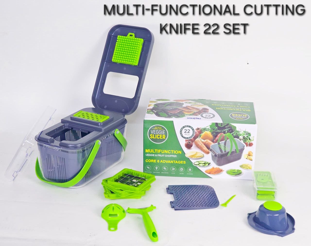 22pcs Veggie Slicer