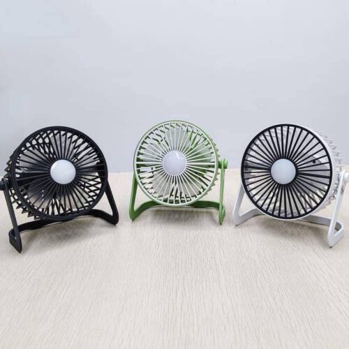 Iwin desktop fan with led light