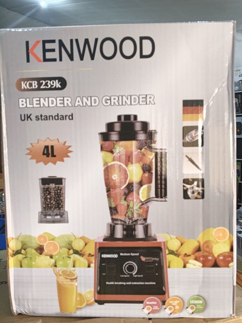 4L Kenwood blender