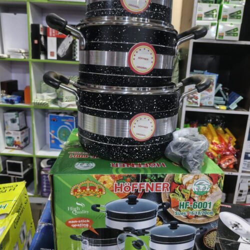Hff 6001 3 sets of non stick pots