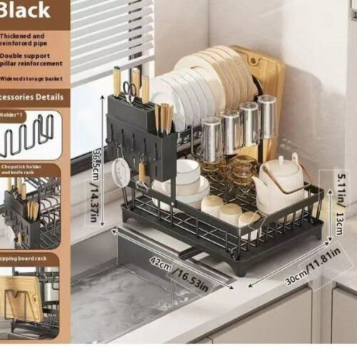 High quality 2layer dish rack