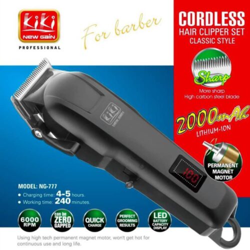 Kiki 777 Rechargeable Clipper