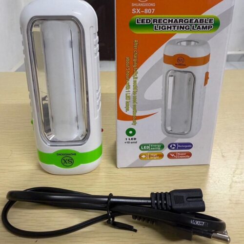 Sx807 Led Rechargeable Lamp
