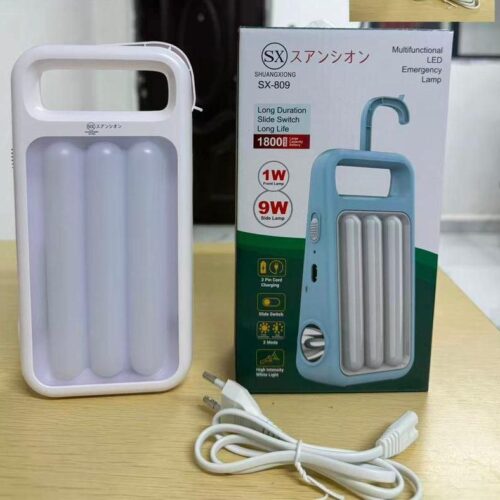 Sx809 2in1 Led Rechargeable Lamp