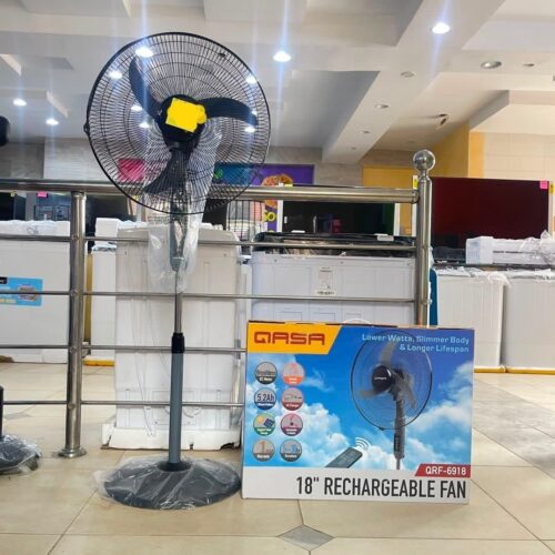 Qasa 18" QRF 6918 Rechargeable Fan