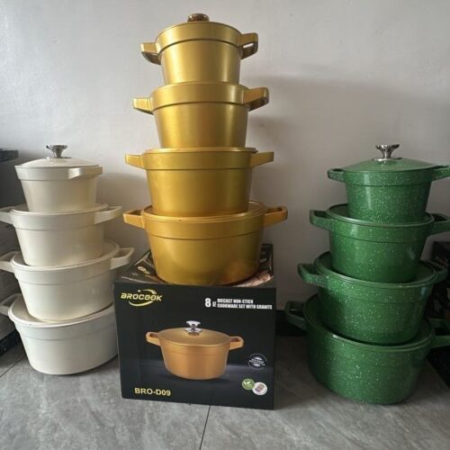4pcs D09 Granite Pot