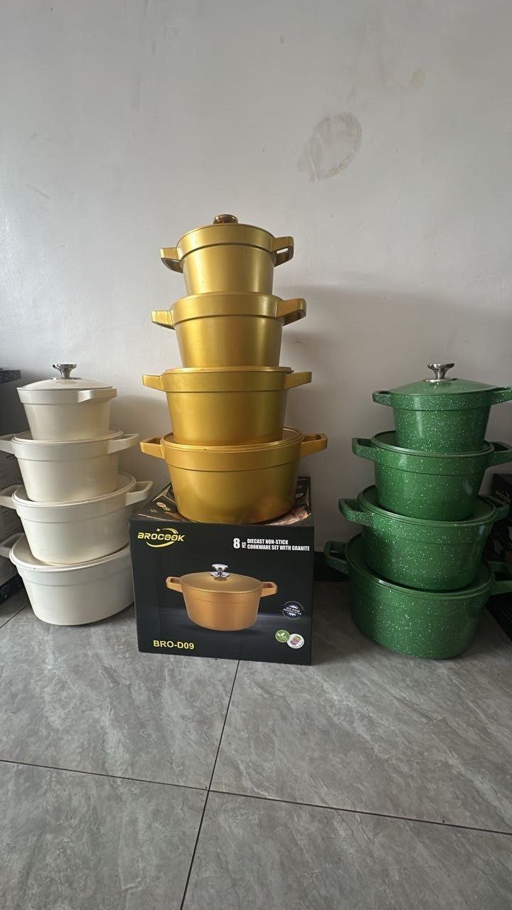 4pcs D09 Granite Pot