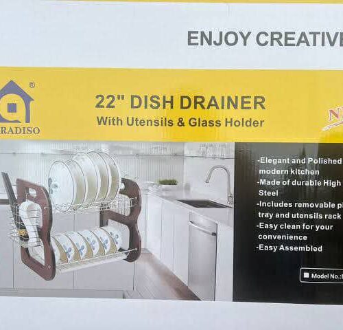 22" Plastic dish rack