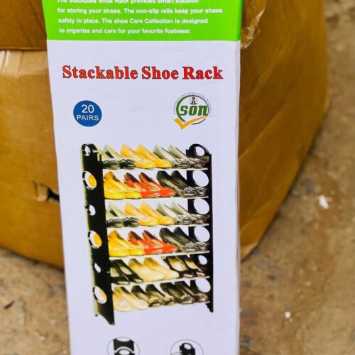 20pairs 6layer shoe rack