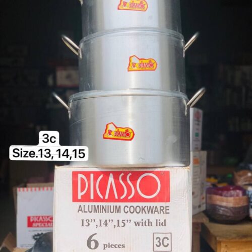 Picasso Original 3C Pot 
Big Set 13" 14" 15"