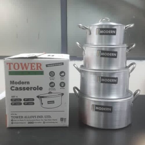Modern Casserole Set 4 
Size 6" 7" 8" 9"