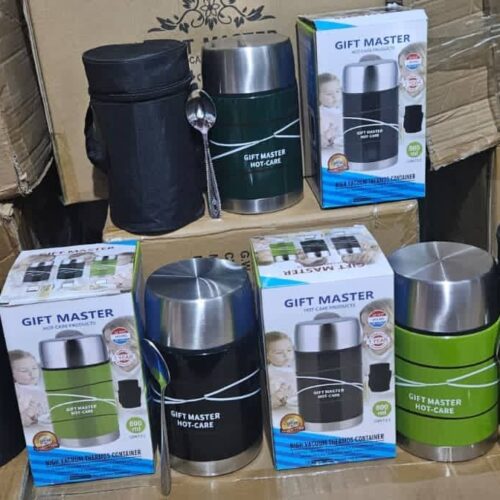 GM722 800ml FLASK with Bag and spoon