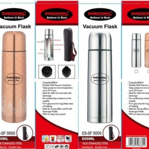 600ml Es-9000 Euro vacuum flask with bag