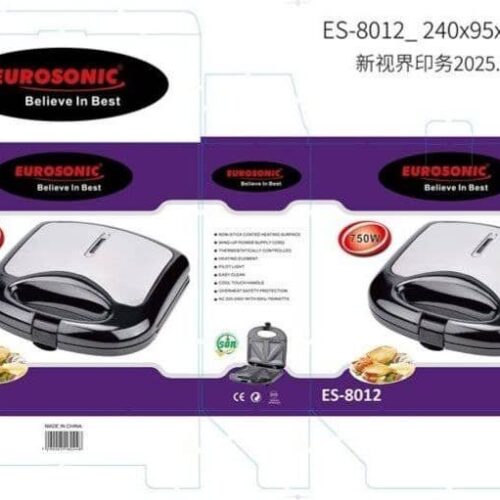 2face ES-8012 Euro Sandwich Maker