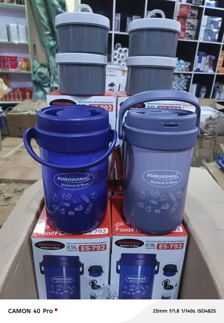 2.5L Es 792 flask with 2 inner
