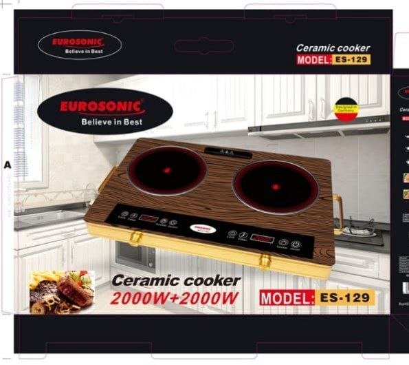 Es-129 Two face infrared Cooker
