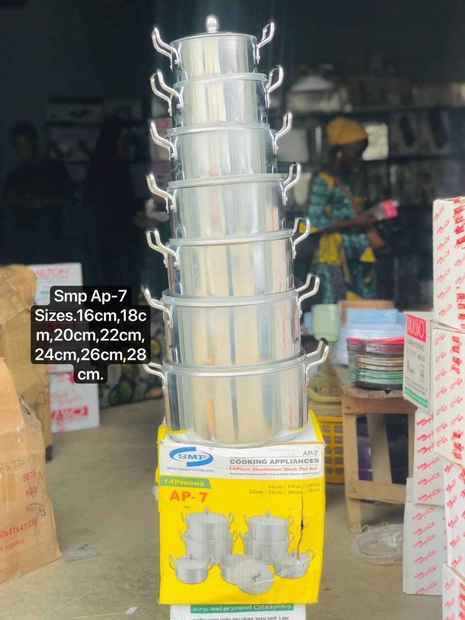 Smp Ap-7 7pcs pots