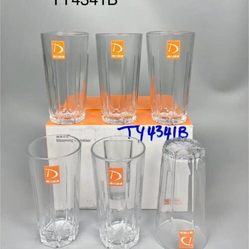 6pcs TY4341B Glass Cup