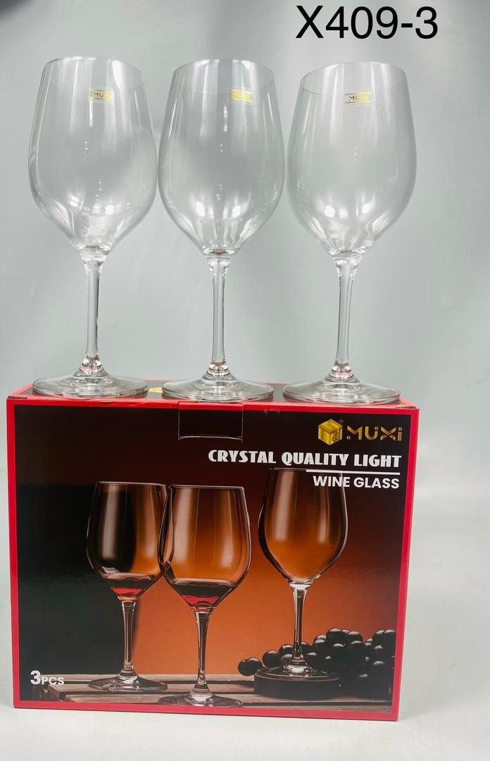3pcs X409-3 Wine Cup