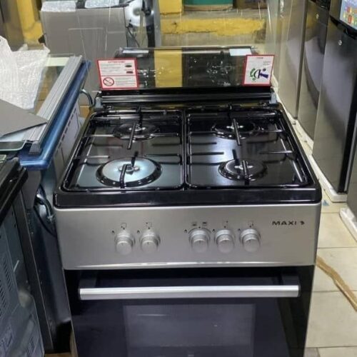 MAXI 60x60 4B BASIC GREY All Gas Standing Cooker