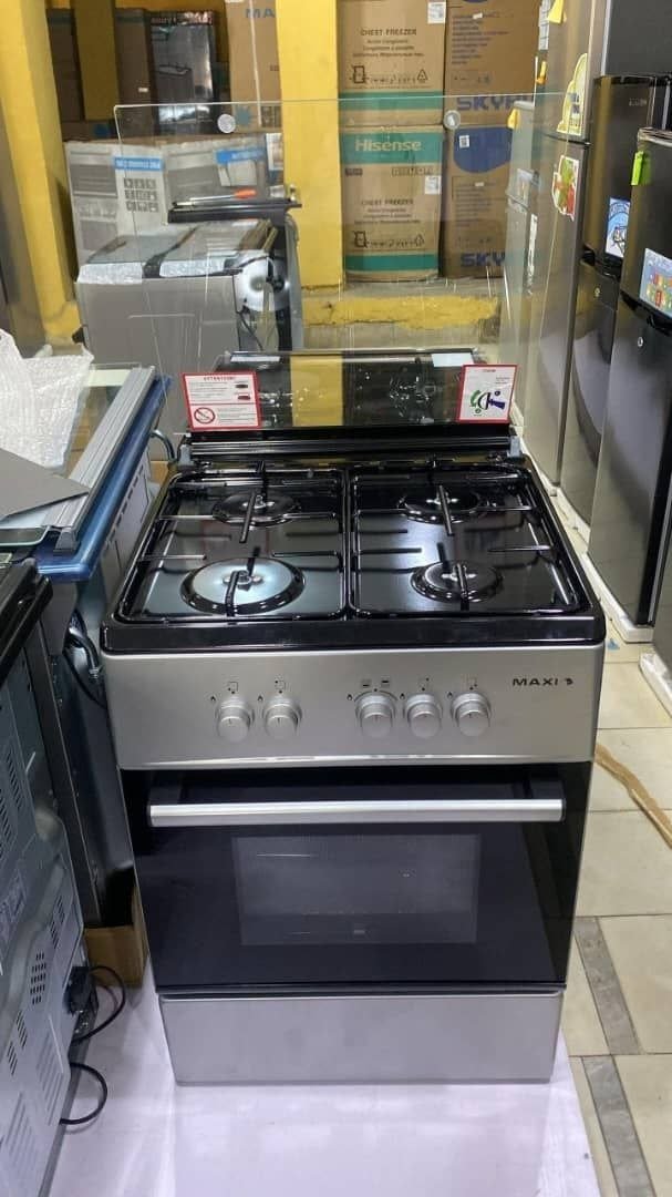 MAXI 60x60 4B BASIC GREY All Gas Standing Cooker