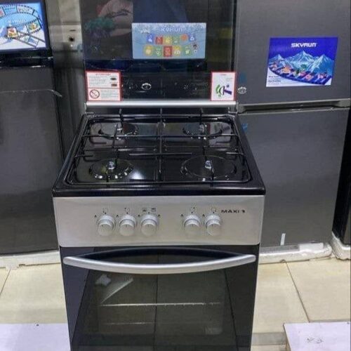 MAXI 50X50 4B BASIC GREY All Gas Standing Cooker