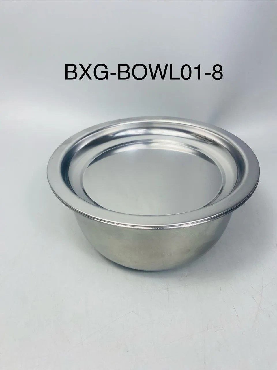 BXG-BOWL01-8“ Stainless Plate