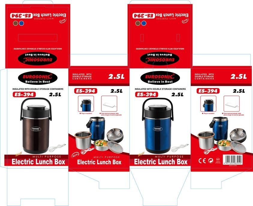 2.5L Es-394 Electric food flask