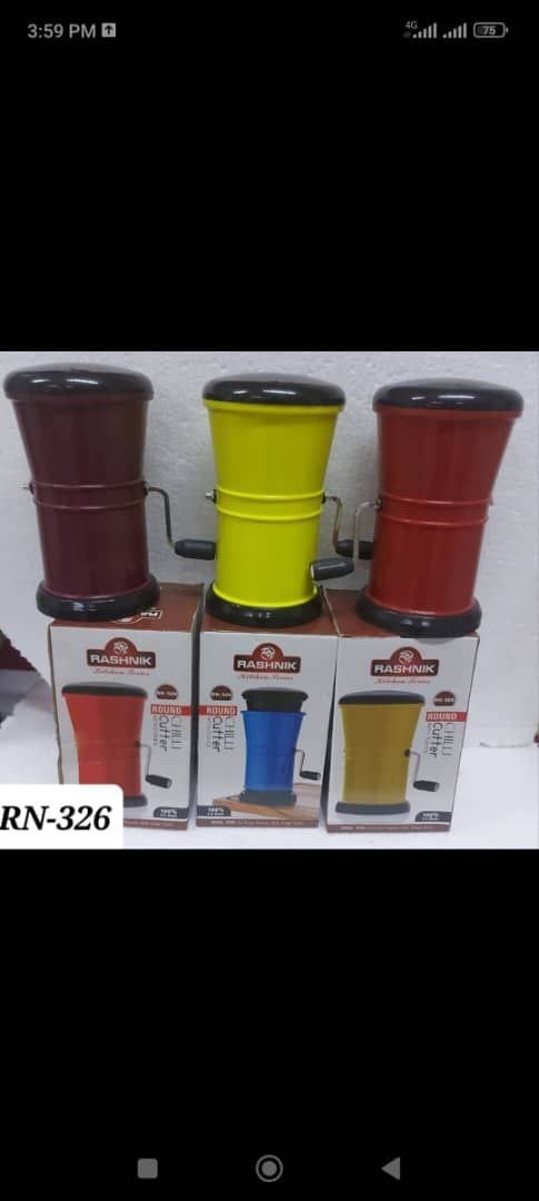 RN-326 Round with Pusher grater