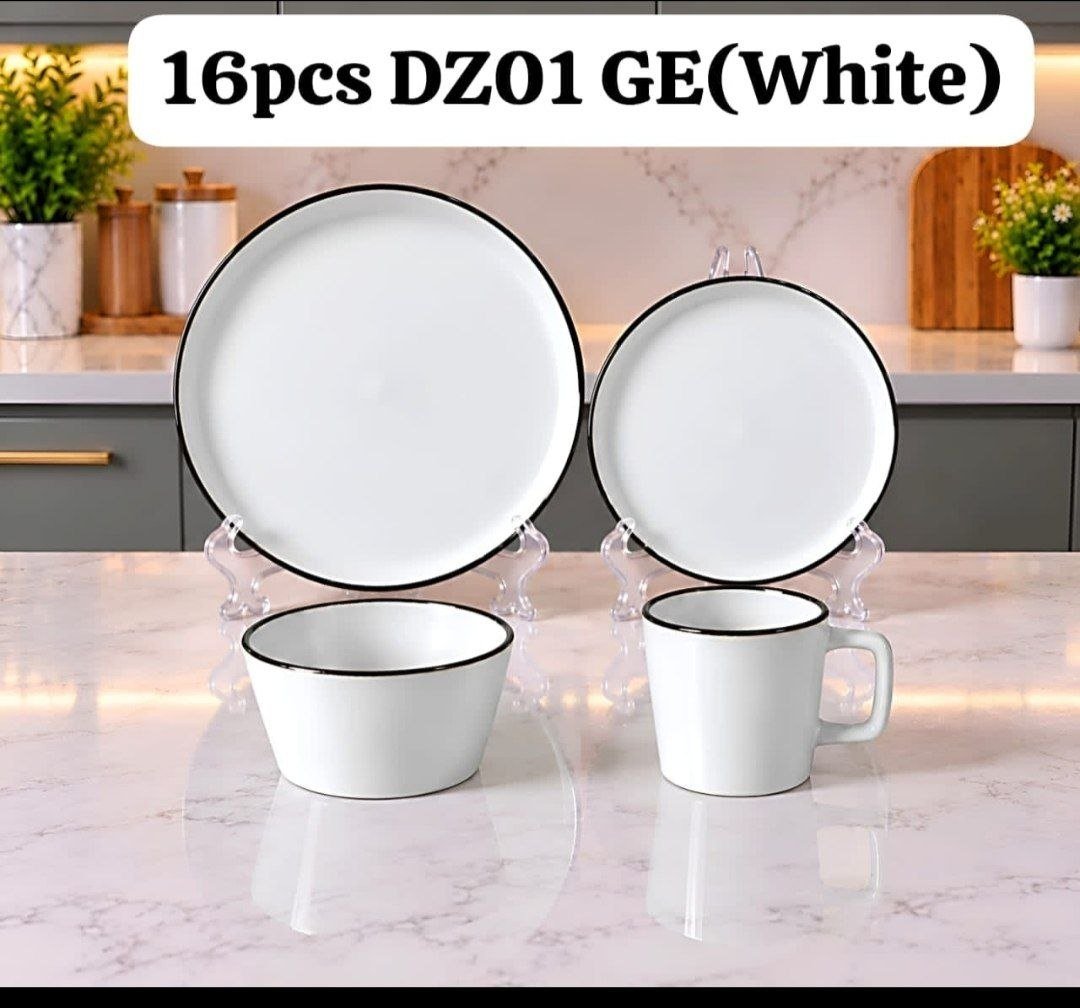 16pcs DZ01 GE Stoneware sets
