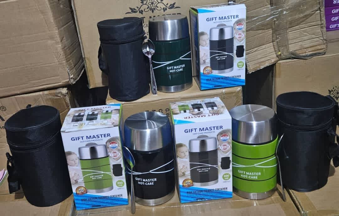 GM722 800ml FLASK with Bag and spoon