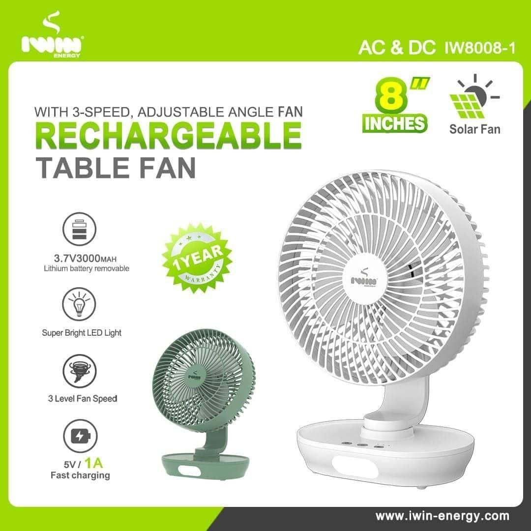 Iw8008-S Rotating Table Fan