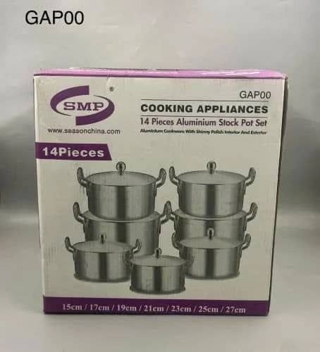 GAP00 7pcs pots