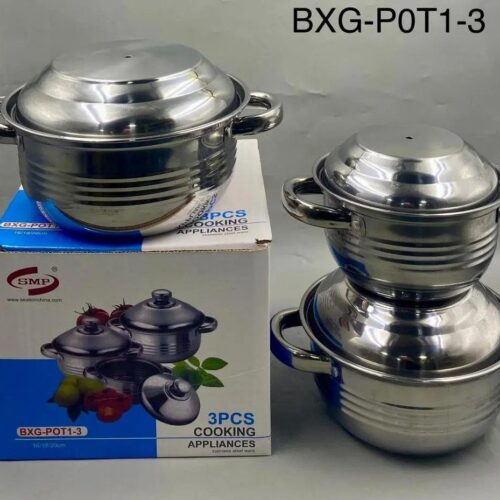 BXG-POT01-3 Stainless Plate