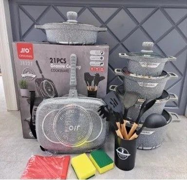 YZ62 Granite Pot Set
