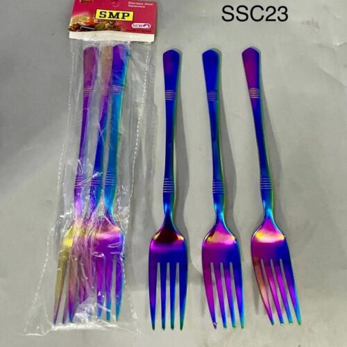 6pcs SSC23 Rainbow Fork