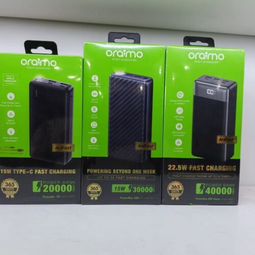 40000mAh oraimo power bank
