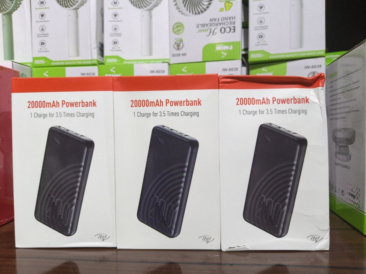 Itel 20000mAh Power Bank