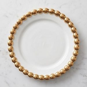 DDP05 10" Gold Rim Plate