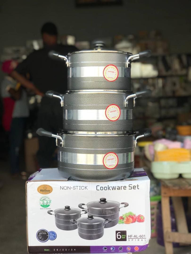 Hff-601 non stick pots 
 (20cm 22cm 24cm)